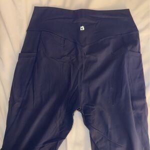 Buffbunny Navy High-Waisted Leggings